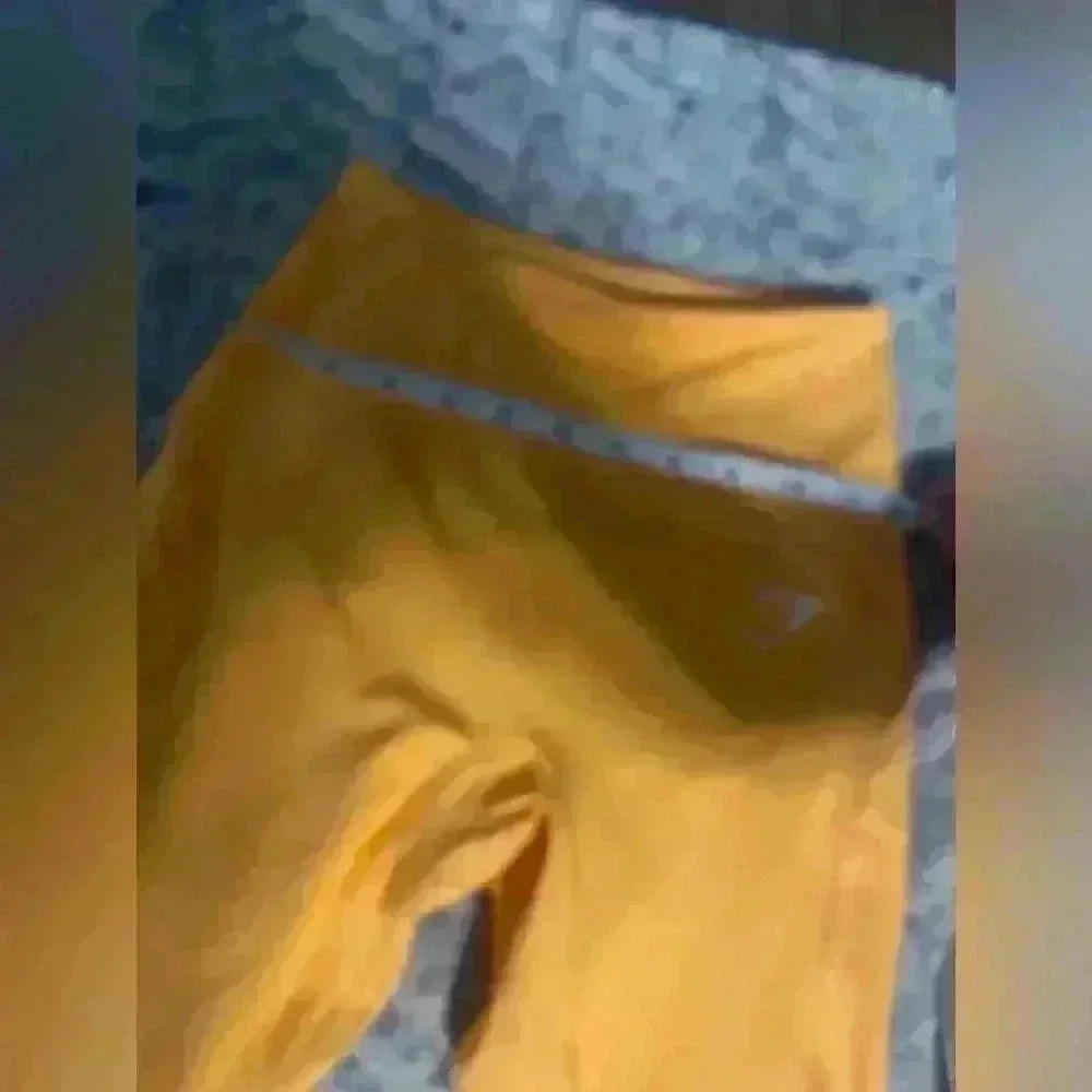 NWOT Gymshark PULSE MESH LEGGINGS apricot orange small - Picture 5 of 5